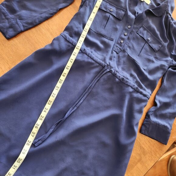 LOFT Navy Dress - Picture 4 of 5